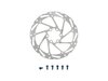 Tektro Rotor Tektro TR160-52 160mm 6-Bolt Silver