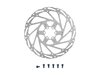 Tektro Rotor Tektro TR203-52 203mm 6-Bolt Silver