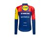 Santini Jersey Santini Trek Race Long Sleeve Medium Blue/Y
