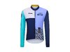 Santini Jersey Santini Trek Driftless Long Sleeve Large Bl