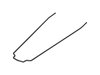 Trek Fender Part Trek-Diamant SKS Stay 69x216mm Black